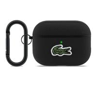 CG Mobile Lacoste Petit Pique Logo Crocodile Coque pour AirPods Pro 3 (Noir)