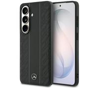 CG MOBILE Mercedes Feuilles de laurier, rayures verticales compatible avec MagSafe Coque pour Samsung Galaxy S26 (noir)