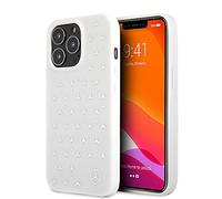 CG Mobile Mercedes MEHCP13LESPWH Coque pour iPhone 13 Pro/13 6,1" Motif étoiles Blanc/argenté
