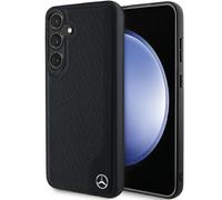 CG MOBILE Mercedes MEHMS24M23RBGVK Coque pour S24+ S926 Noir Hardcase Cuir Débossé Ligne