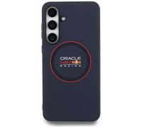 CG MOBILE Red Bull Meshed Red Ring Compatible avec MagSafe Coque pour Samsung Galaxy S25 FE (bleu marine)