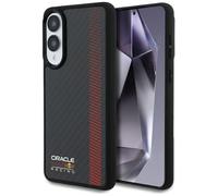 CG MOBILE Red Bull Powerbar en carbone véritable compatible avec coque MagSafe pour Samsung Galaxy S25 Edge (noir)