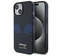 CG MOBILE Red Bull RBHMP15S24HIDBV Coque pour iPhone 15 6,1" Marine IML Deux Bulls Compatible avec MagSafe