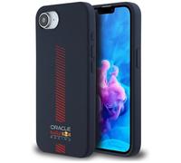 CG MOBILE Red Bull Silicone avec barre d'alimentation compatible avec coque MagSafe pour iPhone 16e (marine)