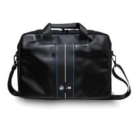 CG Mobile Sac BMW BMCB15COMSCAKL 16" – Noir carbone, rayures bleues (Noir)