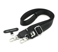 CG Mobile Universal Lanyard Karl Lagerfeld Lanière universelle Karl Lagerfeld avec patch et logo métallique Karl (Noir)