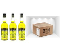 CG94 Chartreuse Jaune Liqueur aux Herbes Aromatiques, 43% Vol, 70 cl, 3 Bouteilles en Verre | Emballage Global Dream.