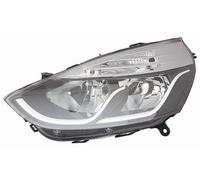 CG94 PROJECTEUR H7-H1-PY24W C/MOTEUR ELETT. [Côté gauche] PARABOLA NOIR - PROFILS INTÉRIEUR BLANC POUR VOITURE : CLIO