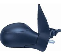 CG94 Rétroviseur mécanique gauche [côté conducteur] pour voiture : 206 - coque noire - verre ASF.