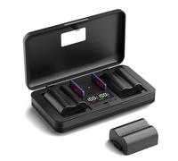 CGA-S006/S006A/S006E DMW-BMA7 (1500mA) Ensemble chargeur multifonction pour appareil photo (y compris deux batteries) compatible avec Panasonic Lumix DMC-FZ7 FZ8 FZ28 FZ30 FZ35 FZ38 FZ50 BP-DC5J /U