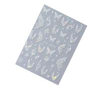 CGACCSD Autocollants de manucure | Autocollants pour ongles | Autocollants de décoration d'ongles | Autocollants de conception d'ongles imperméables Fournitures d'art de manucure pour la date de fête