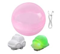 CGACCSD Balle automatique pour chats | Boules rechargeables avec lumière et musique | Jeu intelligent amusant pour l'intérieur