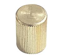 CGACCSD Bouchon de fermeture basse pression pour climatiseurs | Protection contre la poussière en cuivre | Couvercle de valve pour AC | Pour maintenance système de refroidissement climatisation