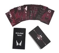 CGACCSD Cartes de tarot, d'apprentissage du tarot, cartes d'oracles spirituels, 10,7 x 6 cm, pour la divination et l'interprétation quotidienne de l'avenir