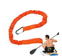 CGACCSD Corde Élastique pour Planche de Paddle 1.5m - Longe de Paddle avec - Cordon Réfléchissant Sécurité pour Planche à Canoë Randonnée Pêche Extérieur