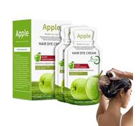 CGACCSD Crème colorante pour cheveux gris - 300 ml - fruité - Pour débutants, épouse, amis et grand-mère