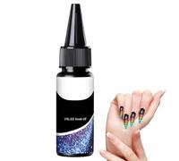 CGACCSD Gel transparent pour vernis à ongles - 30 ml - Colle adhésive pour manucure et collage des ongles - Gel à ongles pour mélanger les couleurs et les transitions, pour salon, exercice, fête