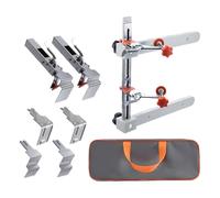 CGACCSD Guide de Perçage pour Poignées de Tiroir, Installation Poignées et Boutons, Équipement De Montage Glissant Pour Boîte À Outils Et Meuble Avec Système De Coulissement