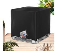 CGACCSD Housse de réservoir résistante à l'abrasion - Conteneur protecteur imperméable 1000 litres - Pour patio, pelouse, jardin, pluie, puits et contre les vents violents