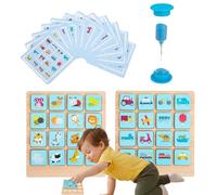 CGACCSD Jeu de Cartes à mémoire avec Paires d' pour entraîner la mémoire, Jouet de Table éducatif interactif, Jeu d'attribution pour Filles et Filles, et Parents, Maternelle