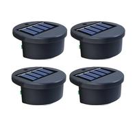 CGACCSD Kit De 4 Luminaires Solaires Pour Piscine - Étanches Sans Fil, Luminaires De Décoration Avec Lentille Pour Murs - Idéal Pour Piscines Au Sol, Accessoires De Piscine Et Terrasses Souterraines