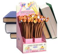 CGACCSD Lot de 48 stylos à bille flottants Capibara pour filles 0,5 mm pour planifier étudier prendre des notes pour l'école, la salle de classe, le travail