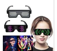 CGACCSD Lunettes LED Fête | Lunettes Lumineuses qui Brillent | Accessoires Photo pour Ados et Adultes lors de Fêtes Festivals Carnavals et Rassemblements