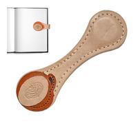 CGACCSD Marque-Pages Clips Magnétiques | Signets en Cuir Vintage,Clips Marque-page en PU pour la Lecture - Pour Enseignants Écrivains Lecteurs Carnet Voyage Bureau Bibliothèque