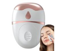 CGACCSD Masque Massant pour les Yeux avec Chaleur - Appareil de Massage Facial Défatigant avec Vibration - Vibrations Défatigantes Portable 2 Modes Réduction des Poches Soin de la Peau Lifting Visage