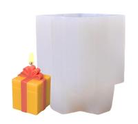 CGACCSD Moules de Noël pour bougies | Pour la résine et l'argile à modeler, moule en silicone pour mouler des bougies de Noël, pour l'artisanat d'argile, les vacances, Thanksgiving, l'hiver, la