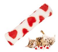 CGACCSD Oreiller en Forme d' à Chat pour Chat, Jouet de Luxe pour Chat, Style Amour, Accessoire Doux et apaisant, Exercice de intérieur, Jeu de Sons ondulés