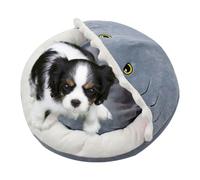 CGACCSD Panier pour Chat - Design Requin Cachette Douillette pour Animaux | Panier Apaisant pour Chien - Destiné Aux Animaux Et Chiots Utilisable en Intérieur Maison Appartement Salon Chambre Balcon