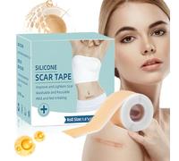 CGACCSD Pansements anti-cicatrices, bandes de réduction des cicatrices, réutilisables, pansements de soins de la peau pour le visage, césarienne, plaies, corps, cicatrices chirurgicales