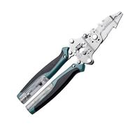 CGACCSD Pince à dénuder antidérapante avec fonction de mesure du courant, pince à dénuder multifonctionnelle, pour les travaux d'entretien des électriciens sur des connecteurs isolés et non isolés