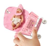 CGACCSD Porte-clés Mignon | Mini Porte-clés bébé en Silicone, Pendentif Mignon | pour Filles et à partir de 3 Ans, fête d'anniversaire, Voyage, Sac à Dos, Cartable