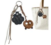 CGACCSD Porte-clés Poils de Chien - Porte-Clé Souvenir en Forme de Patte de Chat,Porte-Clé Léger pour Famille Maison Souvenirs Mignon