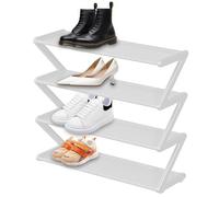 CGACCSD Rack à Chaussures pour entrée, Organisateur de Chaussures pour entrée, Poste de Debout à Plusieurs Niveaux étagère de Rangement, Organisation de Rack d'économie d'espace pour Le