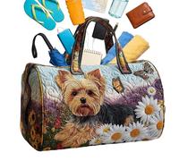 CGACCSD Sac Tote Matelassé | Sac à Main Rétro de Grande Capacité avec un Motif Animal,Tote pour Femmes en Tissu Matelassé,Pour Le Bureau, Le Travail, Les Voyages, L'École, Le Collège, L'Hôpital, Les