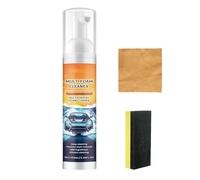 CGACCSD Shampoing pour le nettoyage des sièges de voiture | Détachant avec utilisation polyvalente | Nettoyant mousse multifonction pour voitures, sièges en cuir, tapis, camions, motos et