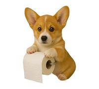 CGACCSD Support amusant pour serviettes en papier, support pour chien, organisateur de serviettes mural pour cuisine, salle de bain, chambre