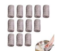 CGACCSD Tampons de nettoyage en laine d'acier, tampons en laine d'acier, 12 tampons pour - Épurateurs de nettoyage, outil ménager pour nettoyer la vaisselle, les casseroles, les poêles