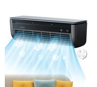 CGACCSD Ventilateur rafraîchissant AC pour pièce | Ventilateur Climatiseur Mural | Rafraîchisseur À Trois Vitesses Avec Réglages Ajustables - Pour Cuisine Maison Bureau Extérieur Voyage Sport Bain