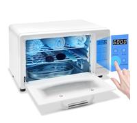 CGBE 10L Efficace Autoclave Stérilisateur: 160W Stérilisateur UV avec Séchage - Air Chaud Thermostatique à 75°C - Professionnel Stérilisateur Matériel Onglerie pour Salons de Manucure Coiffure et Spas