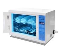 CGBE 12L Autoclave Stérilisateur UV avec Séchage pour Salons de Manucure | Air Chaud Thermostatique à 75°C - 160W Stérilisateur Matériel Onglerie pour Salon de Coiffure Maison