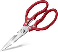 CGBE Ciseaux de Cuisine Multifonctions en Acier Inoxydable, Robustes, Tranchants pour Poulet, Volaille, Poisson, Viande, Légume, Herbes