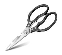 CGBE Ciseaux de Cuisine Multifonctions en Acier Inoxydable, Robustes, Tranchants pour Poulet, Volaille, Poisson, Viande, Légume, Herbes