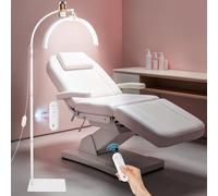 CGBE Lampe Extension de Cils Demi-lune Pliable LED Sans Ombres - Blanc