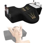 CGBE Oreiller en U pour Extensions de Cils: Coussin Cervical Ergonomique, Support pour Le Cou. Oreiller en Flanelle pour Les Extensions, conçu pour Un Usage à Domicile ou en institut de beauté.