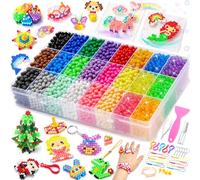 CGBOOM 6800 Perle Start Set Perle d'eau Mega Pack, Perle Recharge pour Garcon Fille, Loisir Creatif Cadeau Fille 5 6 7 8 9 10 11 12 Ans Anniversaire Noel, CGSWZ0421, Style 1