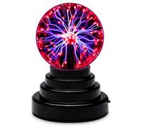 CGBOOM Boule de Plasma 3 inch Jouets Cadeaux Boule Magique Touch Sensible Tactile Cristal Sphère Lumière de Sphère Jouets Mains Operated Cadeaux pour Enfants, Décorations